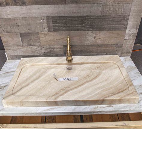 A wide variety of onyx vessel sinks options are available to you, such as special application, stone type, and type. Rectangle Onyx Stone Vessel Sink: Bathroom Fixtures ...