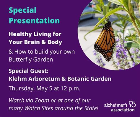 May 5 Learn How To Build Your Own Butterfly Garden And Healthy Living