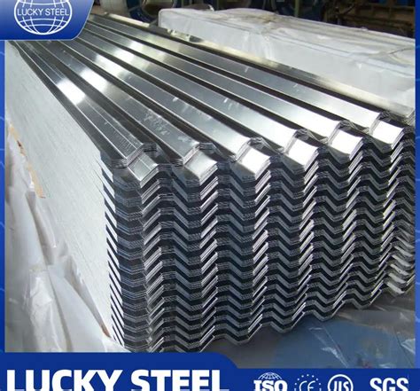 Hot Dipped Galvanized Corrugated Steel Iron Metal Roofing Sheet Cold