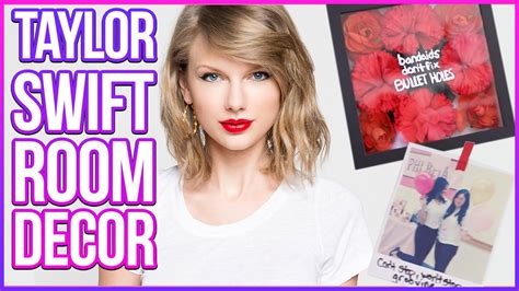 Taylor swift has multiple houses across the u.s. DIY Taylor Swift Inspired Room Decor! - YouTube