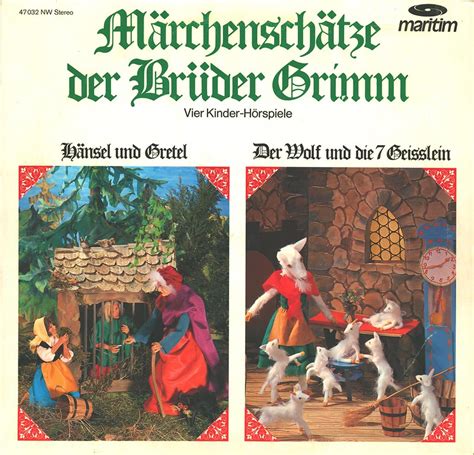 20210519 Lp Scan Gebrüder Grimm Märchenschätze Der Brüder Grimm Hänsel Und Gretel Der Wolf
