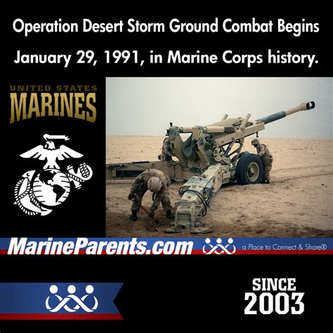 Operation Desert Storm Ground Combat Begins