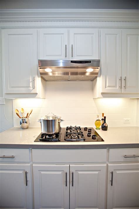 After looking at a few different types and styles of white subway tiles, i decided to go. Subway Tile Backsplash - Contemporary - kitchen - Studio ...