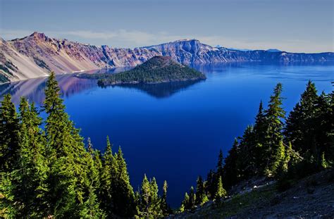 Crater Lake 4k Ultra Hd Wallpaper Background Image 4005x2630