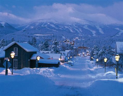 Top 30 Most Picturesque Winter Towns From Around The World Breckenridge