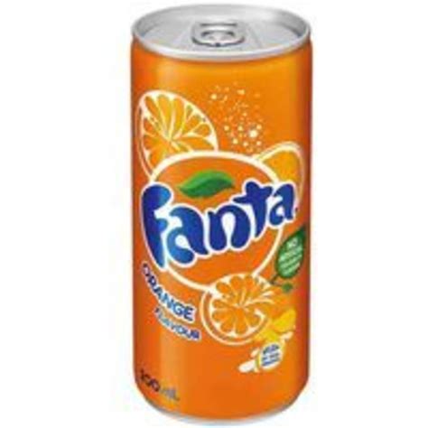 Fanta Orange Can 200ml Woolworths