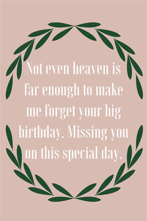 21 Sweet Happy Birthday Heaven Quotes Darling Quote
