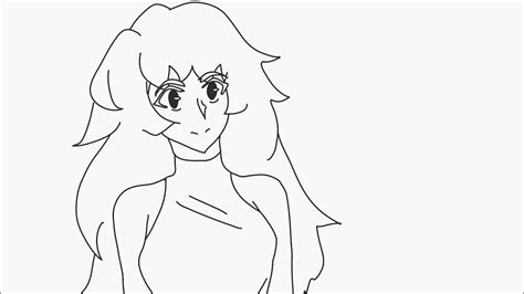 How To Draw Gf From Pol Friday Night Funkin Anime Fnf Animation