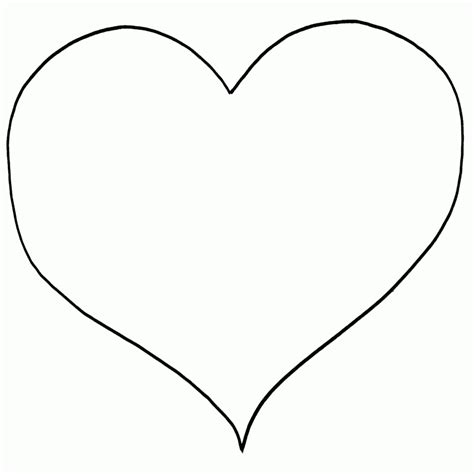 Heart Coloring Pages Effy Moom