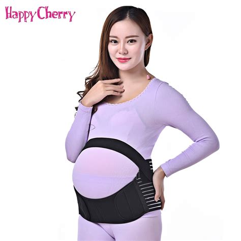 Happy Cherry Cotton Pregnant Woman Prenatal Corset Belly Belt Maternity Pregnancy Support Belly
