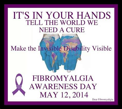 Fibro Awareness Day Fibromyalgia Awareness Fibromyalgia