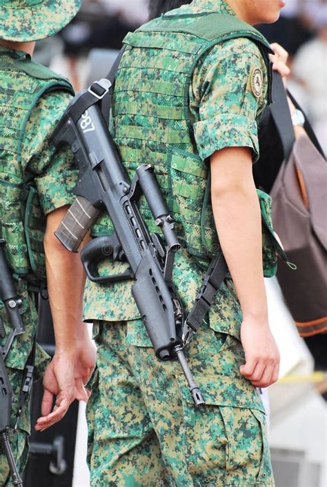 Sar 21 Assault Rifle Editorial Photo Image Of Singapore 24989261