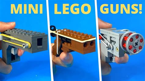 How To Make 3 Easy Lego Guns Part 3 Youtube