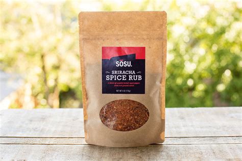sriracha spice rub limited edition sosu sauces