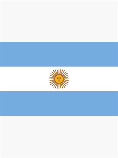 Flag Of Argentina Bandera De Argentina Photographic Print For Sale