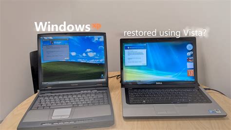 How I Restored Windows Xp Using Windows Vista Youtube