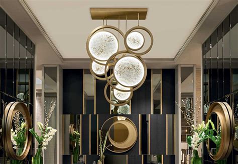 Mercury glass with beige organza outer, with oil rubbed bronze finish. Moon lighting collection - Oasis Group
