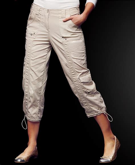 Style And Co Cargo Capri Pants Created For Macys And Reviews Pants