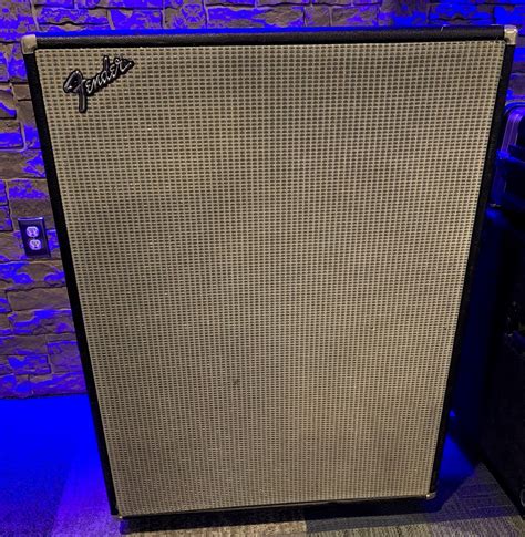 Fender Bassman 100 4x12 Silverface Bass Cabinet