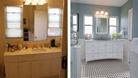 Plus, the totally enclosed shower and the wallpapered walls gave the room a confined feel. 20 Before and After Bathroom Remodels That Are Stunning