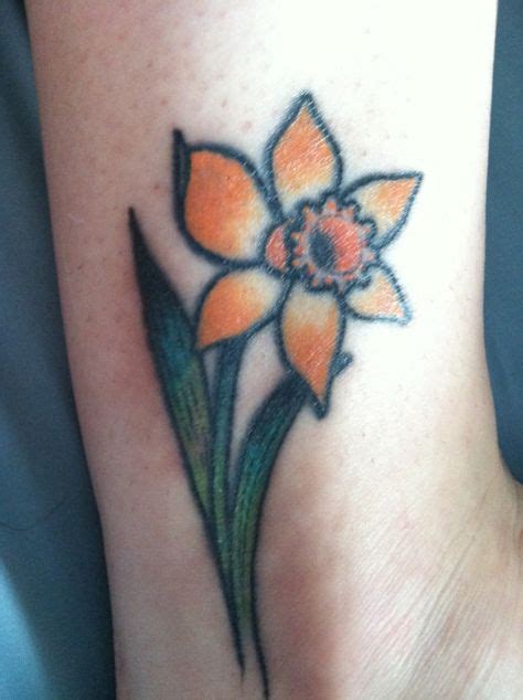 26 Best Daffodil Tattoo Images Daffodil Tattoo Tattoos Daffodils