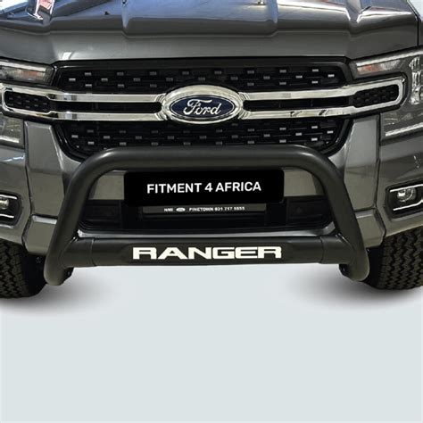 Next Gen Ford Ranger Nudge Bar Black Stainless Steel Fitment 4 Africa