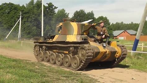 Type 97 Chi Ha Japanese Medium Tank Youtube