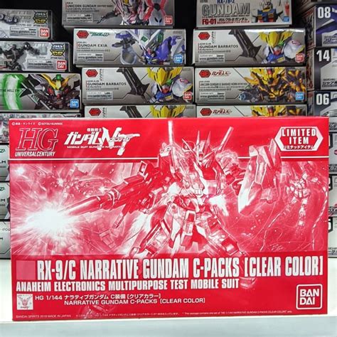 Jual Hg 1144 Narrative Gundam C Packs Clear Color Limited Jakarta