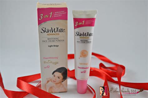 Product Review Skinwhite Advanced Whitening Face Cream Powder Light