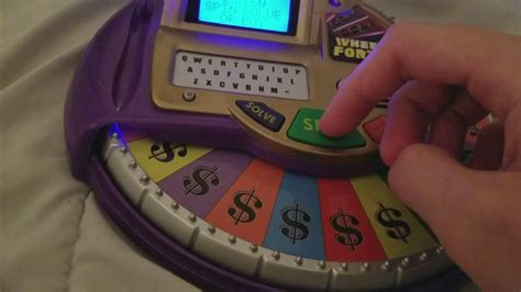 Wheel Of Fortune Electronic Game Solo Run Game 2 Youtube