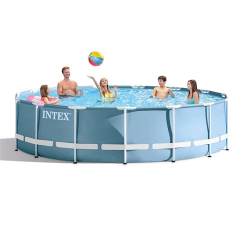 Intex 15 X 33 Prism Frame‚Ñ¢ Pool With 530 Gph Splash Super Center