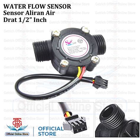 Jual Yf S Water Level Flow Modul Sensor Meter Aliran Air Hall