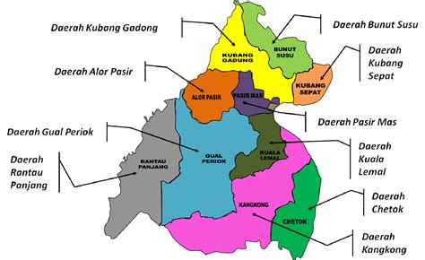 Peta Daerah Kelantan Frank Vance