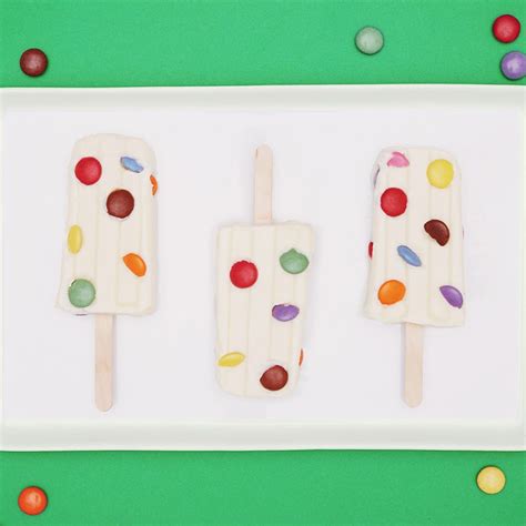 Brighten Your Day With These Refreshing Froyo Pops Just Add Smarties