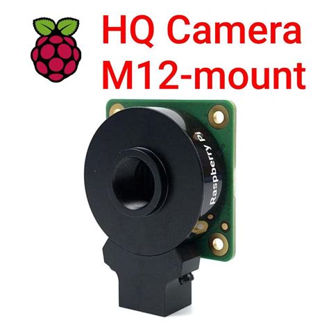 Raspberry Pi High Quality Camera 12mp Và Ống Kính Ngàm M12 Pi Hq Camera