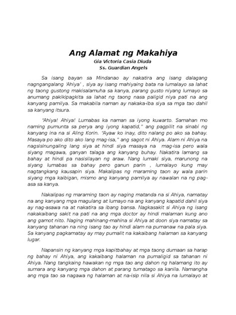 Download Ang Alamat Ng Makahiya Kwentong May Aral Tagalog Mobile Legends