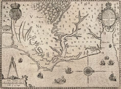 Colonial Maps Of The Chesapeake Us National Park Service