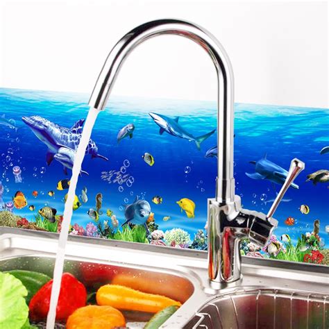 Bulk buy fish home decor online from chinese suppliers on dhgate.com. Ocean underwater dolphin Fish Home decor Kitchen Bathroom ...