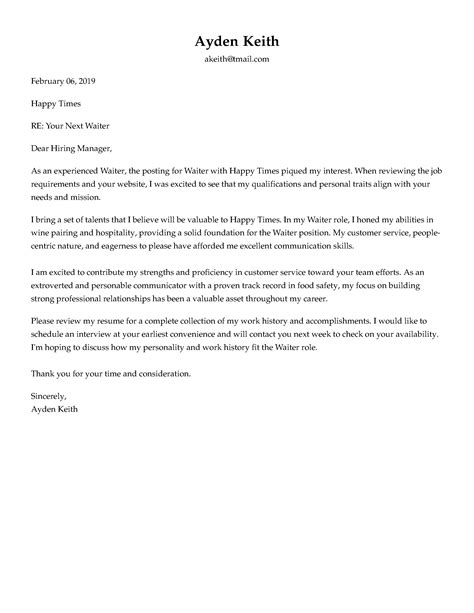 cover letter formats formatting advice   win