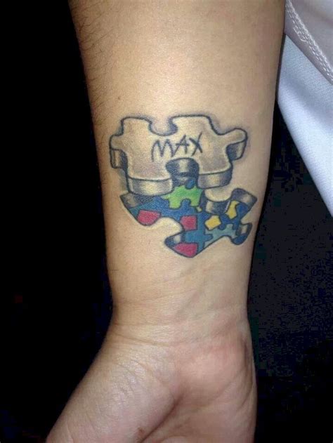 Find wristbands, pennant banners, stickers, & other supplies. 13 Coolest Puzzle Piece Autism Tattoos Art Ideas in 2020 ...