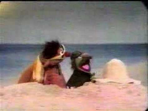 Classic Sesame Street Ernie Buries Bert At The Beach Youtube