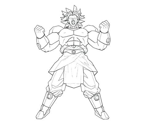 Image information image title : Broly Coloring Pages at GetDrawings | Free download