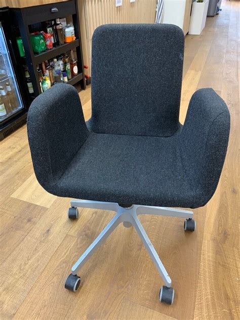 Ikea Grey Office Chairs X2 In Beddau Rhondda Cynon Taf Gumtree