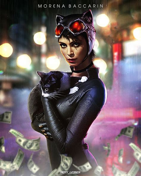 Artstation Morena Baccarin As Catwoman Fan Art Royy Ledger