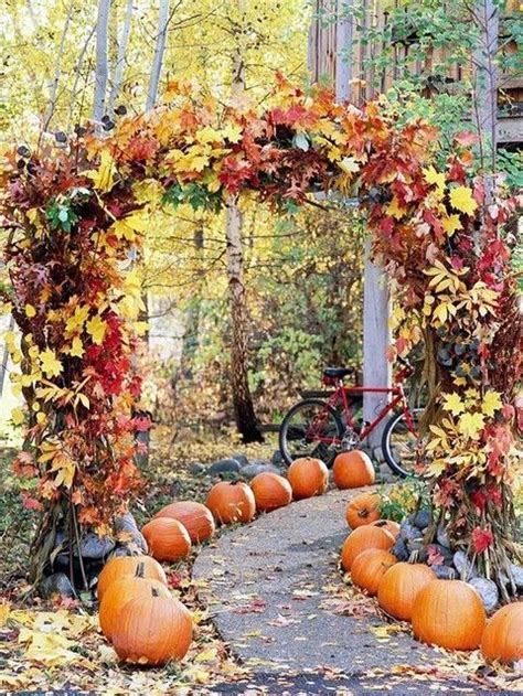 46 Outdoor Fall Wedding Arches Fall Wedding Wedding Ceremony