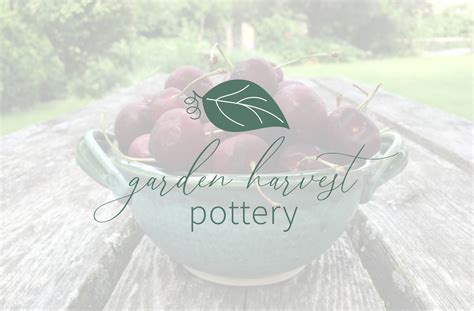 Garden Harvest Pottery Brand Identity Tingalls Graphic Design