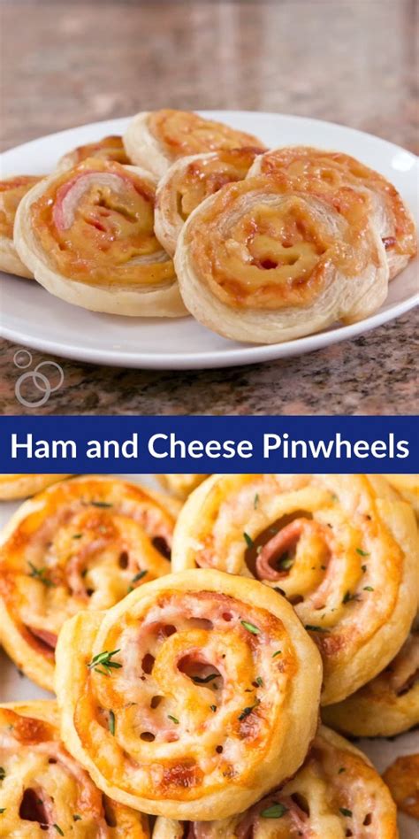 easy ham and cheese pinwheels with puff pastry just four ingredients everyone loves these