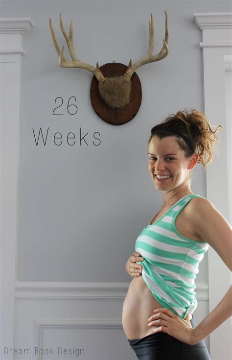26 Weeks Pregnant Dream Book Design