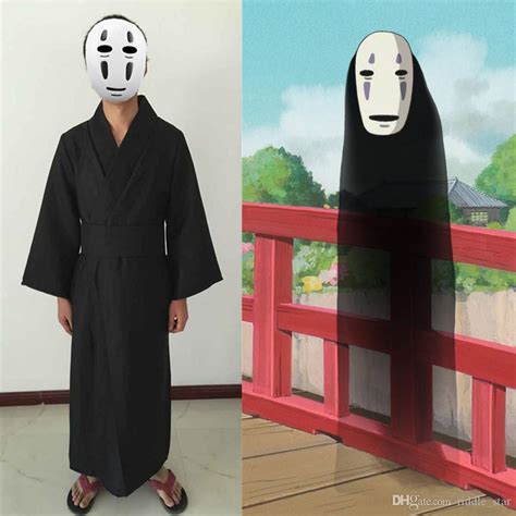 Asian Size Japan Anime Spirited Away No Face Man Cosplay