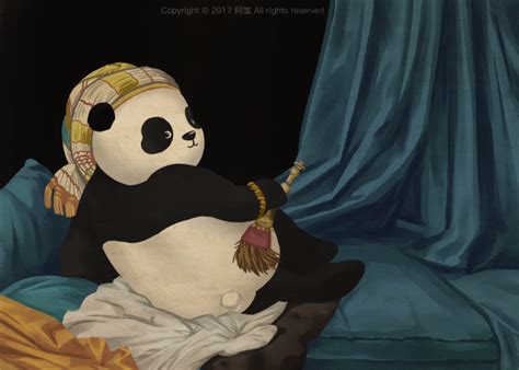 When Pandas Meet Arts Panda Art Panda Artwork Panda Love
